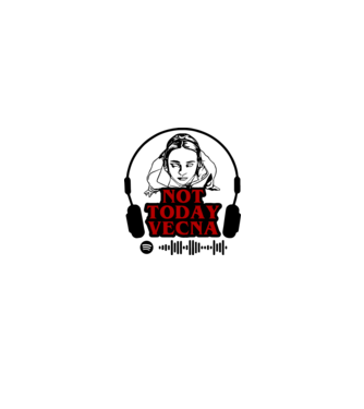 not today vecna model alb/roșu pe tricou