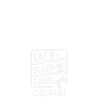 Eat sleep game repeat model negru pe tricou