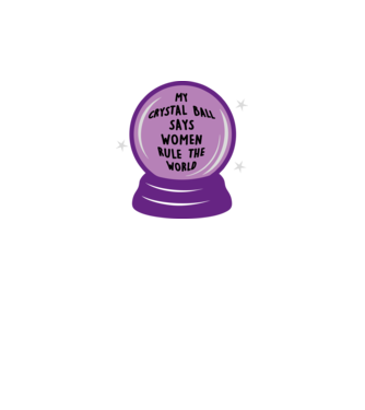Women rule the world model negru pe tricou