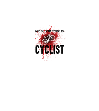 My blood type model alb pe tricou