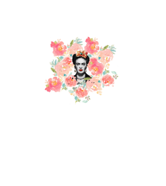 Frida Kahlo 2 model alb pe tricou