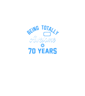 Being totally awesome 70 model albastru jeanși pe tricou