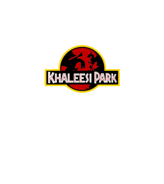 Khaleesi Park model alb pe tricou