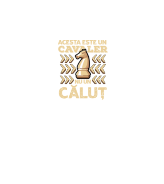 Acesta este un cavaler, nu un căluț  model negru pe tricou
