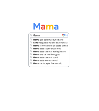 căutare Google Mama model turcoaz pe tricou