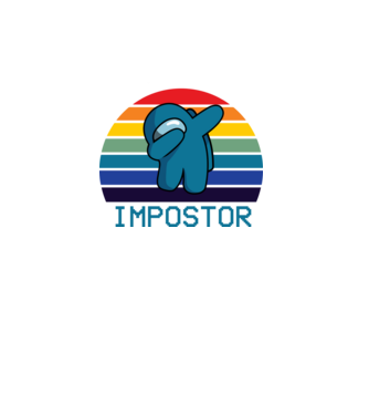 Impostor model turcoaz pe tricou