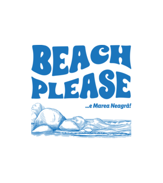 Beach please, e Marea Neagră! model nisipiu pe tricou