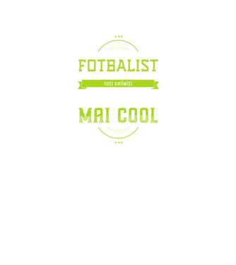 Sunt fotbalist, la fel ca toți ceilalți, dar mult mai cool model negru pe tricou