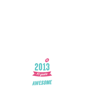 Made in 2013 model negru pe tricou