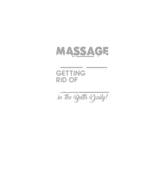 Massage pain model negru pe tricou