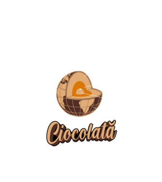 să salvăm Pământul! acesta este singurul loc unde există ciocolată - alune prăjite, caramel lipicios, nuga, ciocolată cu lapte model negru pe tricou