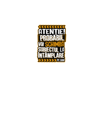 Atenție, probabil voi schimba subiectul la întâmplare pe șah model negru pe tricou