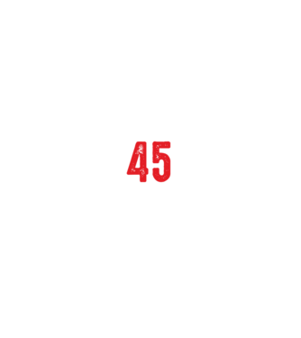 Purtătorul acestui tricou a împlinit: 45 de ani model negru pe tricou