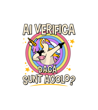 Ai verifica dacă sunt acolo? model negru pe tricou