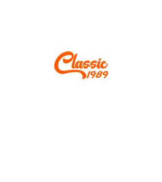 Classic 1989 model negru pe tricou