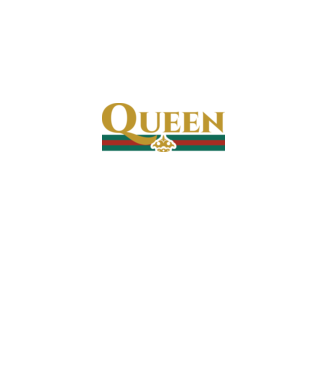 Gucci queen model negru pe tricou