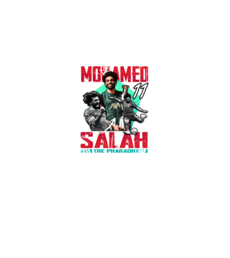Salah tribute model negru pe tricou