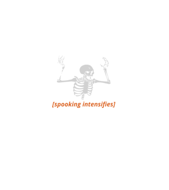 Spooking intensifies model negru pe tricou