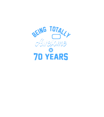 Being totally awesome 70 model negru pe tricou