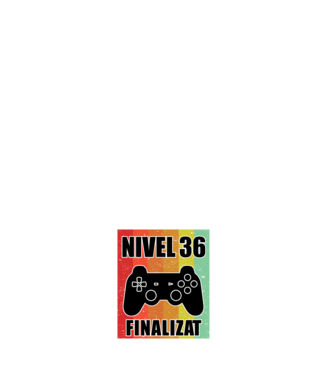 Nivel 36 finalizat model alb pe tricou