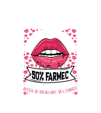 Sunt născută în mai - 50% farmec - 40% nebunii și umor - Restul de 10% nu vrei să-l cunoști model alb pe tricou