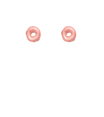 Donut titties model alb pe tricou