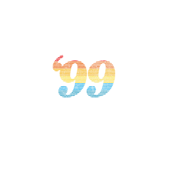 Retro Birthday 1999 model alb pe tricou
