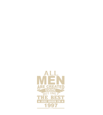 All men are created - 1997 model alb pe tricou