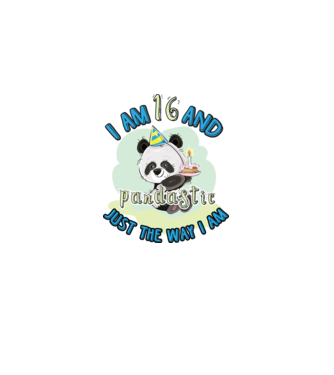 PANDASTIC 16 model alb pe tricou