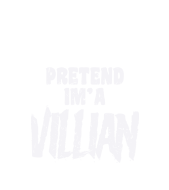 Villian carnaval model negru pe tricou