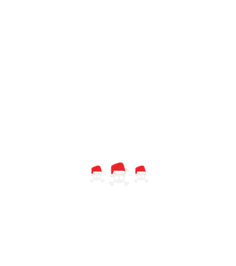 Metal x-mas - Heavy new year model negru pe tricou