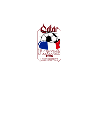 Qatar teams France model negru pe tricou