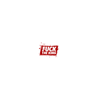 Fuck the king model negru pe tricou