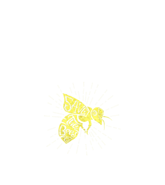 Save the bees model negru pe tricou
