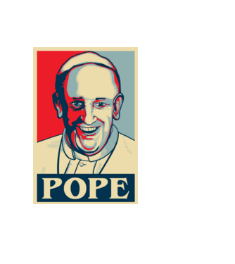 Poster Papa model negru pe tricou