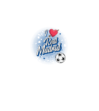 Popart RealMadrid model negru pe tricou