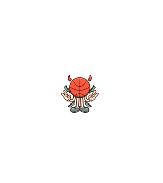 Evil basketball model negru pe tricou