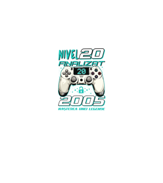 Nivel finalizat 20 2005 model negru pe tricou