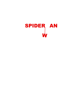 Spider wan model alb pe tricou