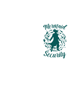 Mermaid Security boys model galben neon pe tricou