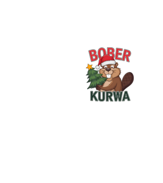 Bober kurwa Christmas model galben neon pe tricou