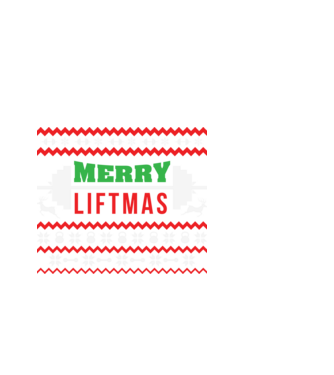 Merry liftmas 2 model negru pe tricou
