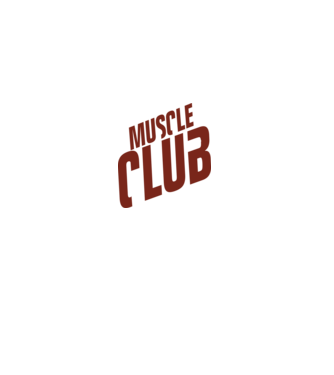 Muscle Club model negru pe tricou