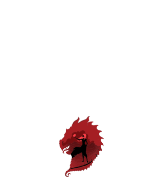 The Dragon model roz deschis pe tricou