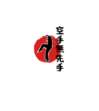 Larusso training japan model alb pe tricou