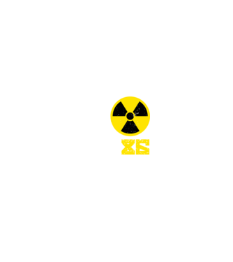 'Chernobyl ''86 3 culori' model negru pe tricou