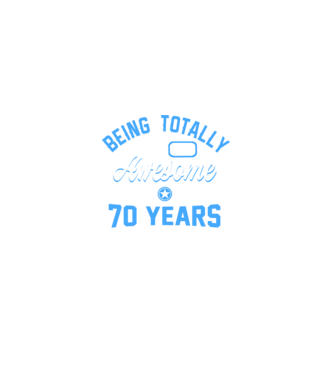 Being totally awesome 70 model negru pe tricou