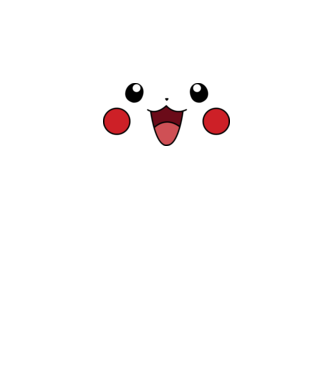 Pikachu model galben neon pe tricou
