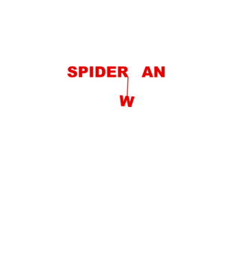 Spider wan model alb pe tricou