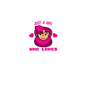 Girl Gamer model negru pe tricou